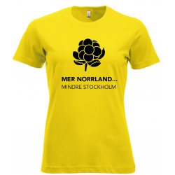 Gul  T-shirt  MINDRE STOCKHOLM