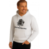 Vit Hoodie Norrlandspartiet