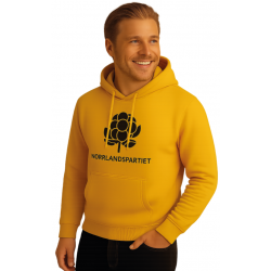 Gul Hoodie Norrlandspartiet