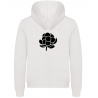 Vit Hoodie Norrlandspartiet